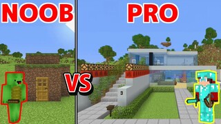 Minecraft NOOB vs PRO:MOST DANGEROUS TRAP HPUSE BUILD CHALLENGE