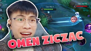 Định làm Omen ziczac mà tôi mang nhầm suy nhược