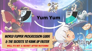 World Flipper | Progression Guide & the Secrets to Rank Up Faster | Ultimate Beginner Series