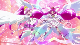 Super Happiness Lovely & Ultra Cure Happy ♡ การแปลงร่างคู่