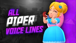 PIPER Voice Lines | Brawl Stars