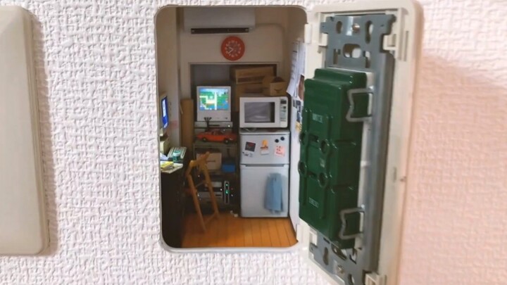 "Rumah versi mini, pengin banget tinggal di dalamnya" Tentu saja hal-hal menarik harus kubagikan kep