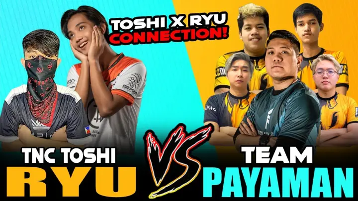 TNC TOSHI & NXP RYU CONNECTION vs. FULL SQUAD TEAM PAYAMAN! ~ MOBILE LEGENDS