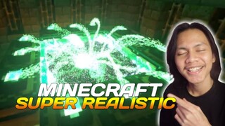 MINECRAFT REALISTIC YANG MEMBUAT MATAKU TERMANJAKAN ! Andai masa depan minecraft begini ?😱