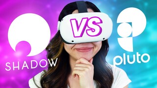 Which is the BEST VR Cloud Gaming Service? Shadow VR VS PlutoSphere