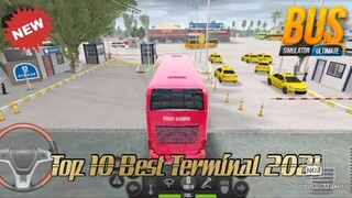 Top 10 Best Terminal in Bus Simulator Ultimate 2021 New update 2021 | Pinoy Gaming Channel