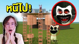 เจ้าแมวปากกว้างสุดหลอน vs บ้านของบันนี่ Smiley cat | Mind&Nat