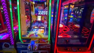 This is the JACKPOT Corner at the Arcade!