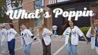 哈？！更适合内娱体质的复古嘻哈！！Boystory-What's Poppin全曲翻跳 jyp楼下版