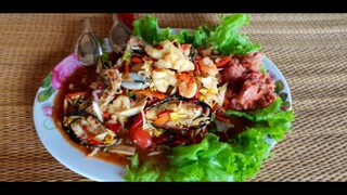 ตำเด้าฝามาเด้อกินข้าวนำกัน