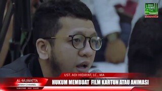 hukum membuat film kartun menurut ust adi hidayat