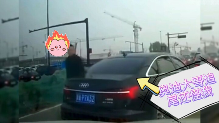 Audi brother rear-ended me and still blamed me.