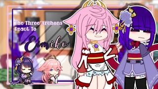 The 3 Archons React To Ships || Genshin x Gacha || EiMiko || Part 3/3