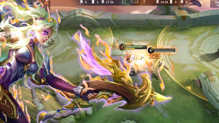 Gamplay Ganas Irithel Bikin Layla Trauma || MLBB GAMPLAY