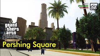 Pershing Square stroll | Just Walking | GTA: San Andreas - Definitive Edition