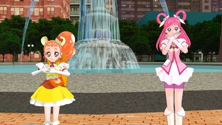 【mmdプリキュア】キュアカスタード＆キュアドリームでメランコリック