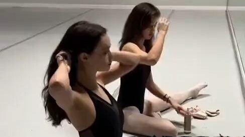 Beautiful ballet dancer