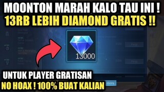 MOONTON RUGI ! 13.000 DIAMOND GRATIS BUAT PLAYER GRATISAN !!! SEBELUM DI FIX