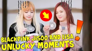 BLACKPINK JISOO AND LISA UNLUCKY MOMENTS [KPOP BLACKPINK]