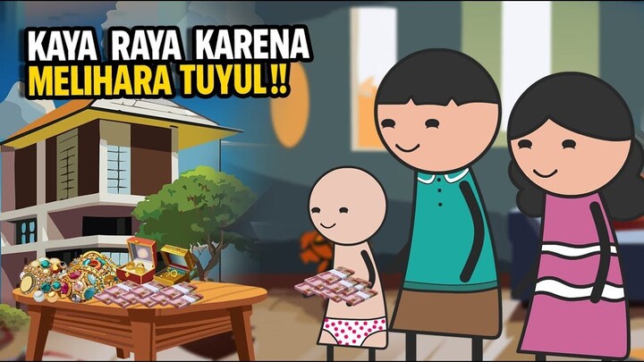 Akibat Pelihara Tuyul - Jadi Kaya Sihh, Tapi Menimbulkan Bencana  Animasi Azab