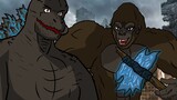 "Godzilla, kemampuan Kongo terbatas..."
