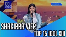 SHAKIRRA VIER - LAMPU KUNING | TOP 15 INDONESIAN IDOL XIII |