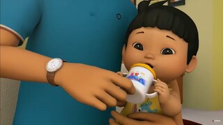 Adit & Sopo Jarwo | Lucu! Adel DIkasih Susu Langsung Anteng