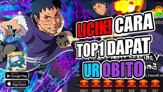 GAMPANG!! UR OBITO CARA DAPATINYA FULL GACAH TOP RANK 1 F2P GAME NINJUTSU KAISEN