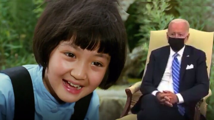 On the scene, Biden unveiled a rare video recording!