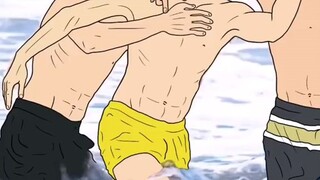 HAIKYUU in Beach