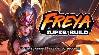 Mobile Legends Freya Skills and Build 2022