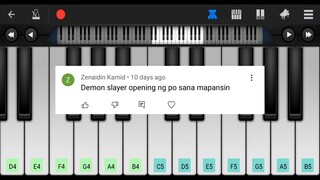 Gurenge - Demon Slayer: Kimetsu no Yaiba OP • Perfect Piano App • Tutorial • Mobile/Phone