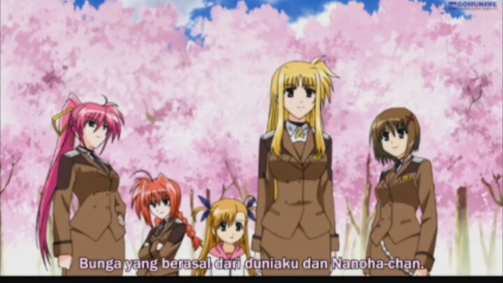 mahou shoujo lyrical nanoha strikeS eps 26 End sub indo