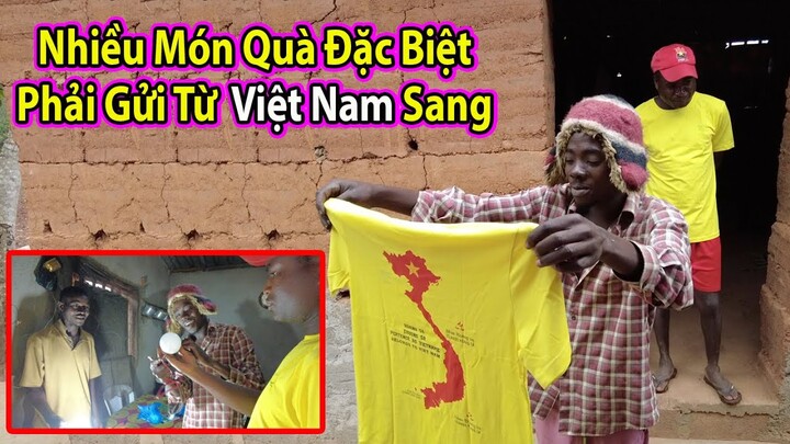 Những món quà tới Team Châu Phi 2Q vlogs||@Família Africano