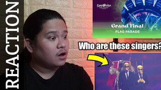 Flag Parade - Eurovision 2022 - Turin REACTION || Jethology