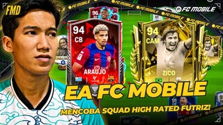 Squad FUTriz Terbaik Tahun Ini w/ 94 Zico, 94 Araujo & 96 Leao! Server EA Plz! | FC Mobile Indonesia