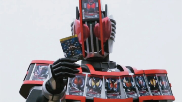 Hentikan! Kartu perombakan, ada semua Kamen Rider di luar.