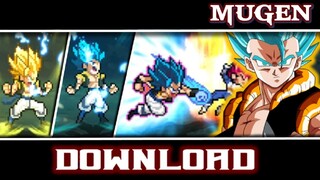 GOGETA SSJ BLUE NLSW - MUGEN JUS CHAR