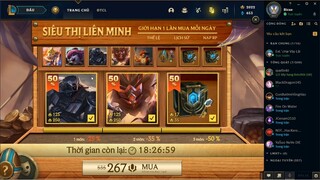 [LMHT] Review Sự Kiện Siêu Thị Liên Minh + Triệu Tập Vệ Binh Đợt 2 - Săn Skin Pyke Vệ Binh Ánh Sáng