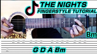 The Nights - Avicii (Guitar Fingerstyle Cover) Tabs+Chords