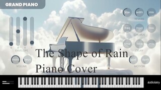 Rokudenashi - The Shape of Rain (Piano Cover)