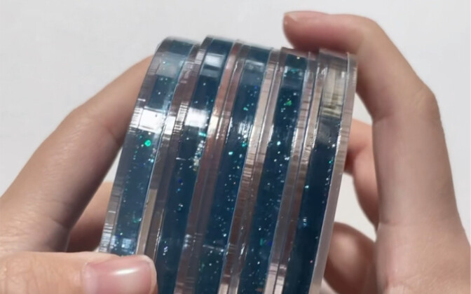 Viền vải gai sạch đến mức phản quang! Tuần sau sẽ ra hướng dẫn cách làm