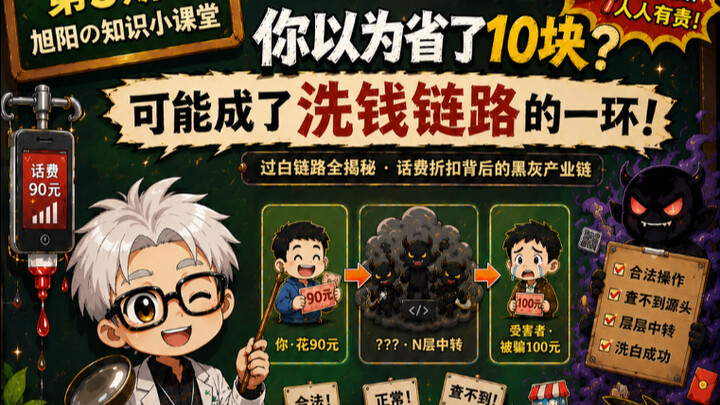 Xuyang Mini-Class, Episode 5: Don’t think you’re just topping up your phone and saving 10 yuan. The 