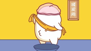 [Animation]Special dessert making process