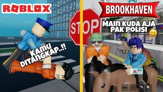 POLISI TANGKAP MALING TAPI MALAH JADI TEMAN AKRAB - ROBLOX BROOKHAVEN INDONESIA