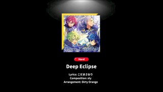 !!NEW SONG!! DEEP ECLIPSE by Eden (HARD *autolive) - Ensemble Stars music - *Noobversion