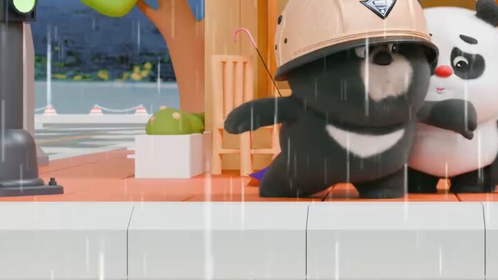 The cold icy rain hits my face randomly