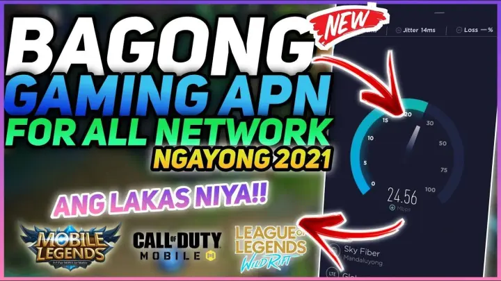 GAMING APN!! New Gaming Apn Update For All Moba Games - New 2021 Edition
