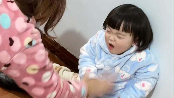 Whose child is so naughty?