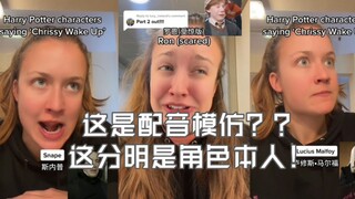 当哈利波特的角色们说同一句台词be like